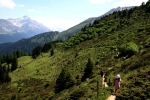 Auf dem Weg zur Pradaschierer Alp
